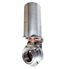 Stainless Steel Sanitary Grade Intelligent Pneumatic Male Butterfly Valve