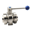 Stainless Steel Sanitary Threaded Butterfly Valve