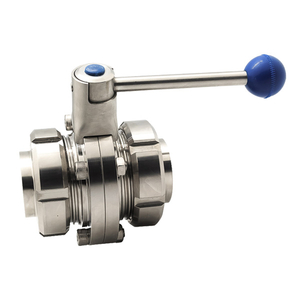 Stainless Steel Sanitary Threaded Butterfly Valve