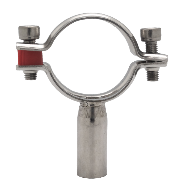 Stainless Steel Sanitary Welded Fixed Pipe Support