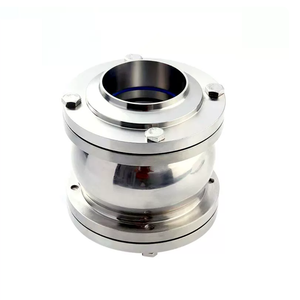 304/316L Sanitary Stainless Steel Three-Piece Welded Check Valve (Ball-Type)