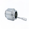 Sanitary-Grade Stainless Steel 3-Piece Clamp-Type Ball Valve (CNC Precision-Turned)