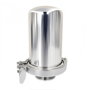 Quick Connect Sanitary Stainless Steel Clamp Type Air Vent Valve, Air Filter, and Clamp Assembly