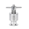 Stainless Steel Sanitary Quick Connect Exhaust Valve Fermentation Tank Clamp Type Pressure Relief Valve Spring Loaded Positive Pressure Safety Exhaust Valve